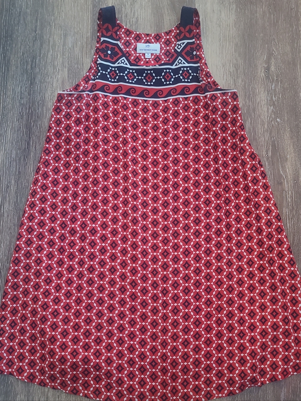 Southern Tide Peyton Swing Dress in Cayenne Womens Size Medium